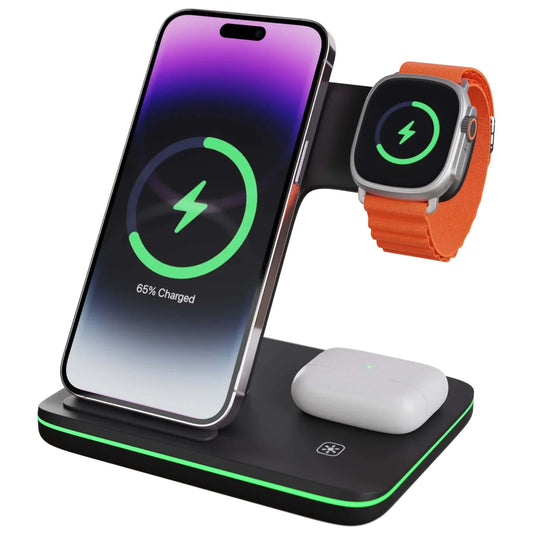ZenCharge - 3 in 1 Wireless Charger